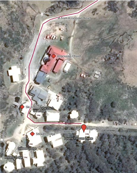 Location Photo Pygmy Possum Lodge